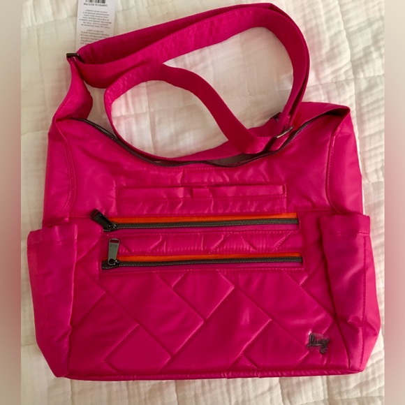 Lug Camper SE Crossbody Bag NWT in Rosette Pink - Picture 1 of 8